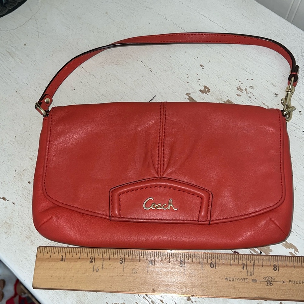 Coach Ashley wristlet clutch